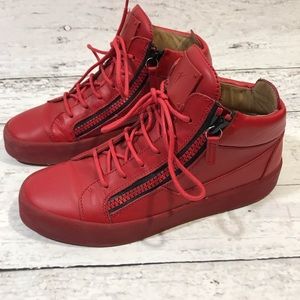 Giuseppe Zanotti men’s leather sneakers, size 42